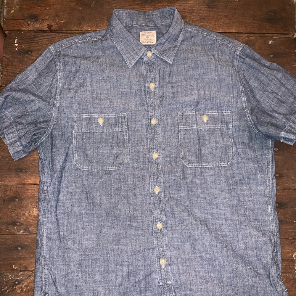 J. Crew short sleeve button up
